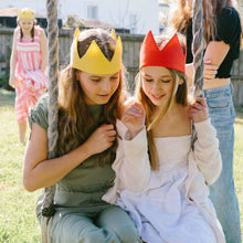 Load image into Gallery viewer, Cotton Crowns (6 Reusable Party Hats)