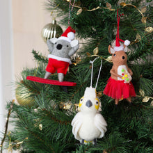 Load image into Gallery viewer, La La Land | 3D Bauble Felt Surfer Koala
