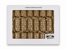 Load image into Gallery viewer, Holiday Cheer – Box of 8 Kraft Christmas Crackers, 12"/30cm