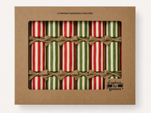 Load image into Gallery viewer, Merry Stripe - 30cm, Red & Green Set.