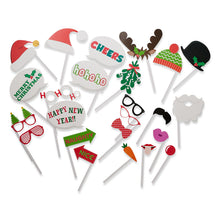 Load image into Gallery viewer, High Quality "Christmas Photo Prop Kits" 24 Piece | Photo Props