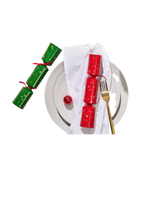 Load image into Gallery viewer, Bulk buy, "Red &amp; Green Merry" 25cm Box of 100 | Bonbon Crackers
