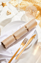 Load image into Gallery viewer, Bulk buy, "Gold Sparkling" 12" Box of 50 | Bonbon Crackers
