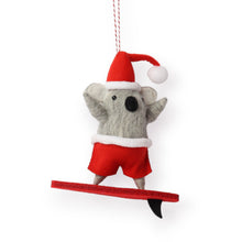 Load image into Gallery viewer, La La Land | 3D Bauble Felt Surfer Koala
