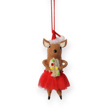 Load image into Gallery viewer, La La Land | 3D Bauble Felt Kangaroo Ballerina
