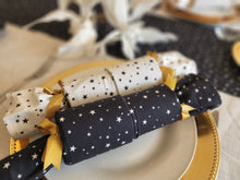 Load image into Gallery viewer, Starry Night Reusable Christmas Crackers, Handmade in New Zealand, Box of 4
