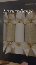 Load and play video in Gallery viewer, Bulk buy, Luxury, Cockatoo &amp; Galah, Ultra High Quality, Handmade Bon Bon - Box of 48 Units | Bonbon Crackers
