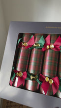 Load and play video in Gallery viewer, Luxury, Tartan, 12" Ultra High Quality, Handmade Bon Bon - Box of 8 | Bonbon Crackers
